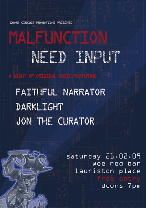 malfunction - need input